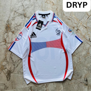 Zinedine Zidane #10 France Home Jersey – White Fan Edition